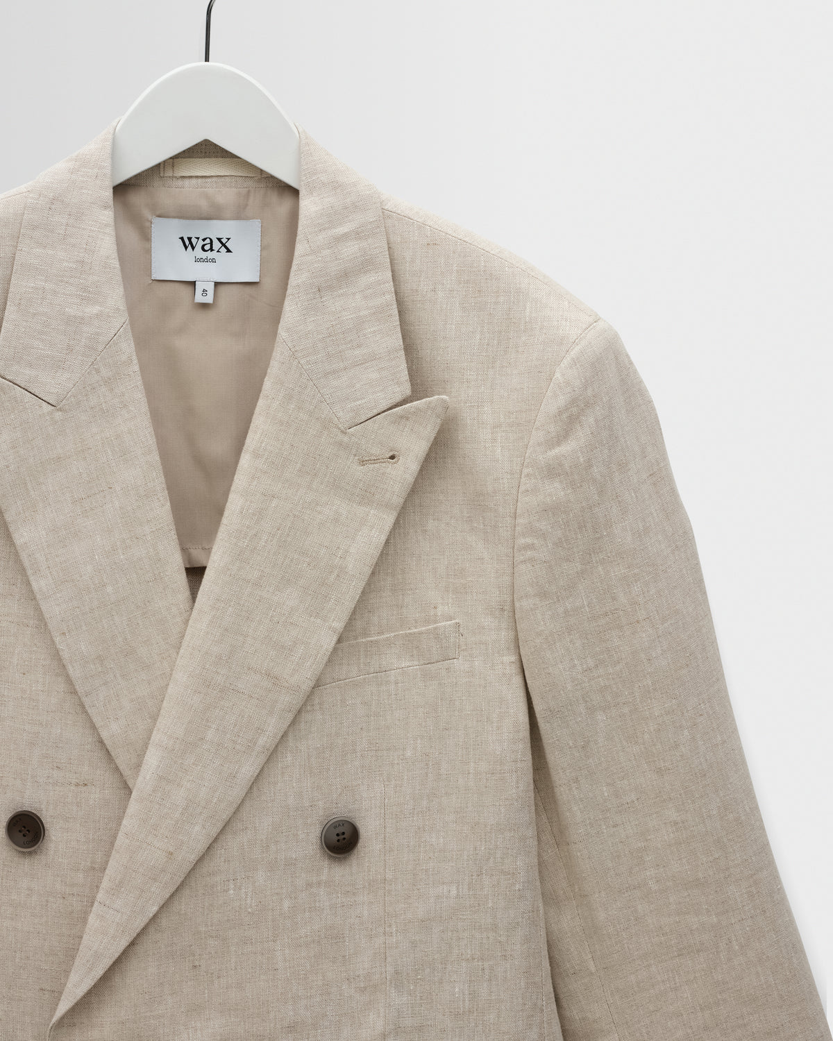 Vigo Linen Blazer - Natural