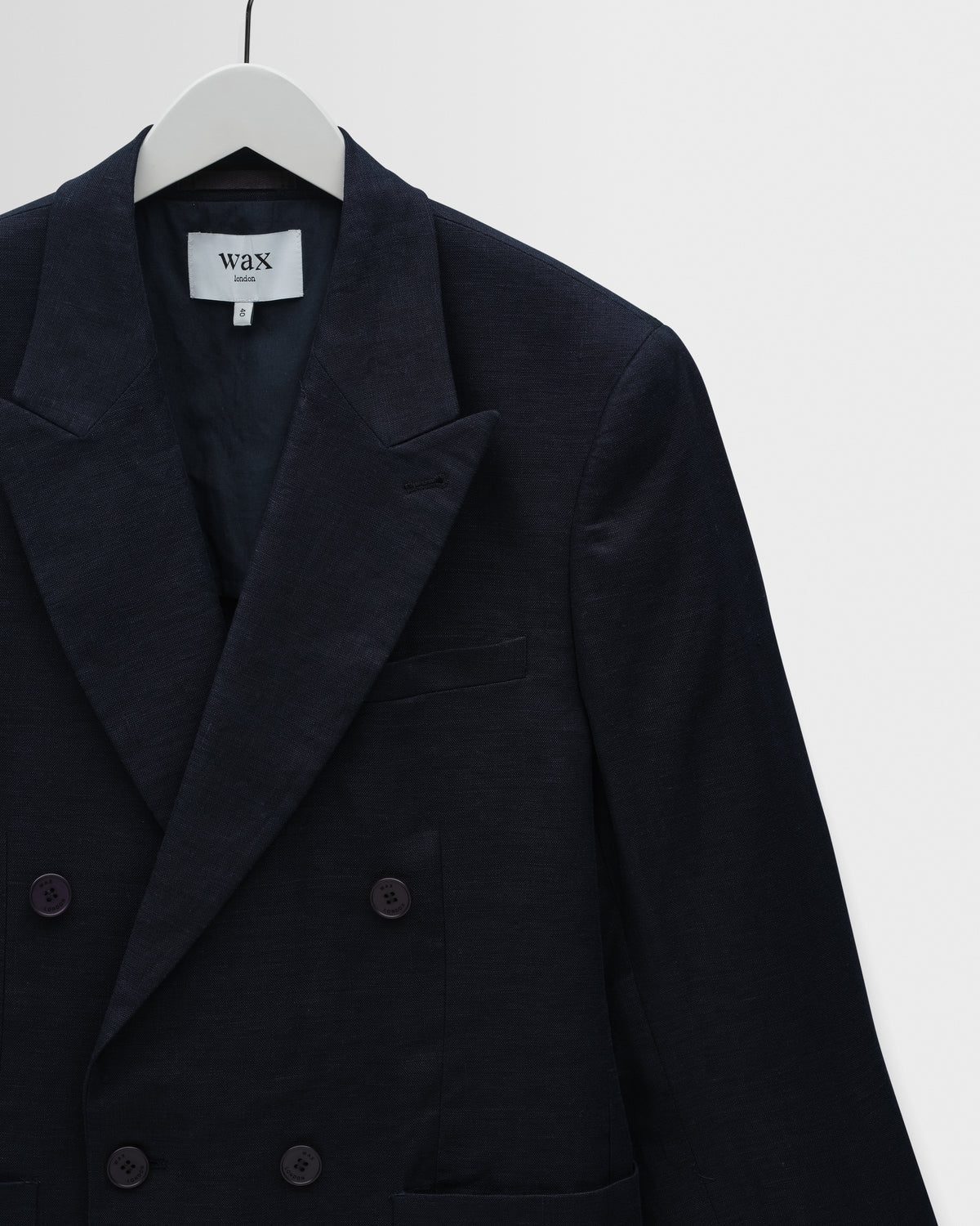 Vigo Linen Blazer - Navy